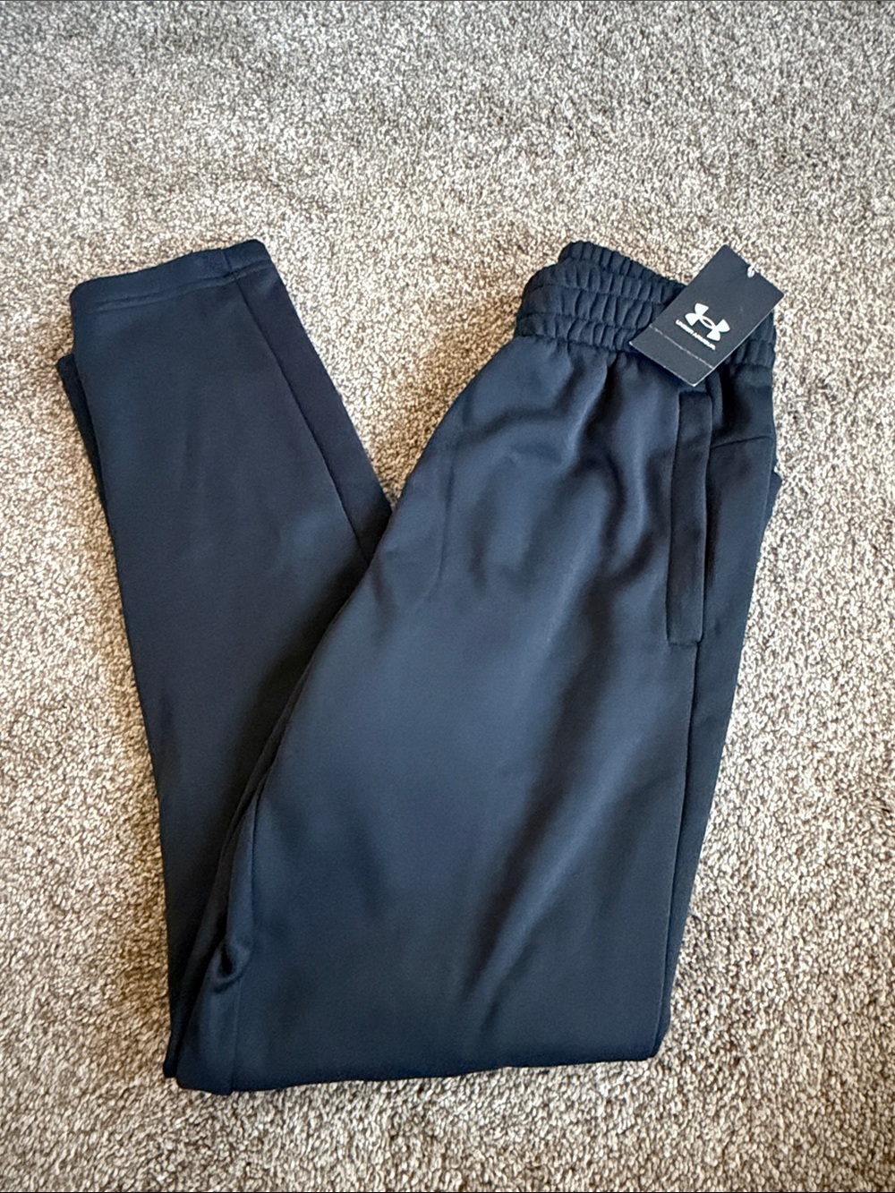 Under Armour Men's Black Athletic Joggers